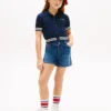 Denim-short voor kinderen