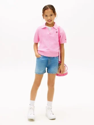 Denim-short voor kinderen