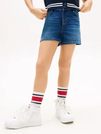Denim-short voor kinderen