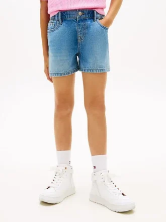 Denim-short voor kinderen