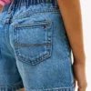 Denim-short voor kinderen