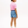 Denim-short voor kinderen