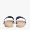 Denim-slippers met webbing-logo Denim-slippers met webbing-logo
