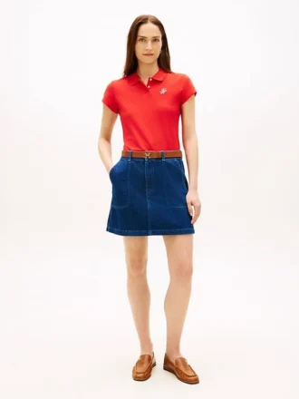 Denim Utility-minirok