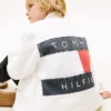 Denimjas met vlaglogo voor kinderen Denimjas met vlaglogo voor kinderen