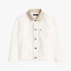 Denimjas met vlaglogo voor kinderen Denimjas met vlaglogo voor kinderen