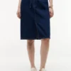 Denimrok met riem Denimrok met riem