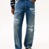 Distressed Loose Fit Jeans Distressed Loose Fit Jeans