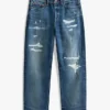 Distressed Loose Fit Jeans Distressed Loose Fit Jeans