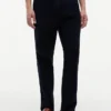 Dobby-broek met elastische tailleband Dobby-broek met elastische tailleband