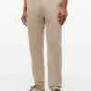 Dobby-broek met elastische tailleband Dobby-broek met elastische tailleband
