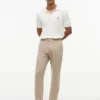 Dobby-broek met elastische tailleband Dobby-broek met elastische tailleband