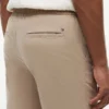 Dobby-broek met elastische tailleband Dobby-broek met elastische tailleband