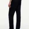 Dobby-broek met elastische tailleband Dobby-broek met elastische tailleband