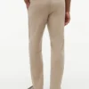 Dobby-broek met elastische tailleband Dobby-broek met elastische tailleband