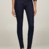 Donkere skinny jeans met middelhoge taille Donkere skinny jeans met middelhoge taille