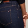 Donkere skinny jeans met middelhoge taille Donkere skinny jeans met middelhoge taille
