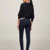 Donkere skinny jeans met middelhoge taille Donkere skinny jeans met middelhoge taille