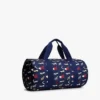 Duffelbag met all-over zeilvlaggenprint
