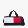 Duffelbag met kleurblokvlaglogo Duffelbag met kleurblokvlaglogo