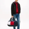 Duffelbag met kleurblokvlaglogo Duffelbag met kleurblokvlaglogo