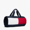 Duffelbag met kleurblokvlaglogo Duffelbag met kleurblokvlaglogo
