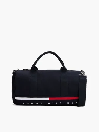 Duffelbag met vlaggenstrepen en logo voor kinderen Duffelbag met vlaggenstrepen en logo voor kinderen