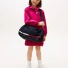 Duffelbag met vlaggenstrepen en logo voor kinderen