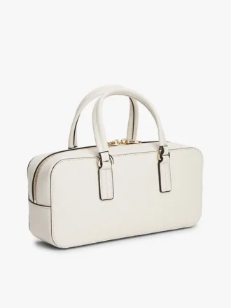 East-West-schoudertas met all-over monogram