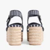 Espadrille met plateauzool en Bretonse strepen Espadrille met plateauzool en Bretonse strepen