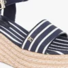 Espadrille met plateauzool en Bretonse strepen Espadrille met plateauzool en Bretonse strepen