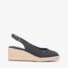 Espadrille-sandaal met sleehak en slingback Espadrille-sandaal met sleehak en slingback