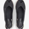 Espadrille-sandaal met sleehak en slingback Espadrille-sandaal met sleehak en slingback