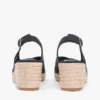 Espadrille-sandaal met sleehak en slingback Espadrille-sandaal met sleehak en slingback