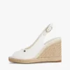 Espadrille-sandaal met sleehak en slingback Espadrille-sandaal met sleehak en slingback