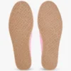Espadrille van canvas met scriptmonogram Espadrille van canvas met scriptmonogram