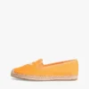 Espadrille van canvas met scriptmonogram Espadrille van canvas met scriptmonogram