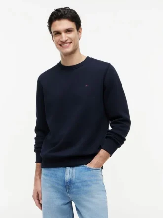 Essential sweatshirt met ronde hals