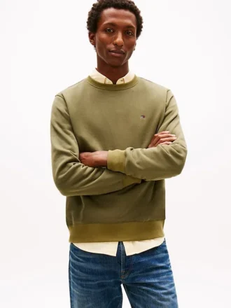 Essential sweatshirt met ronde hals