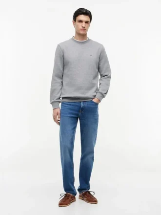 Essential sweatshirt met ronde hals