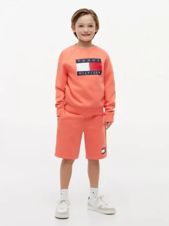 Flag Logo-sweatshort voor kinderen