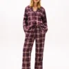 Flanellen pyjama-broeken set Flanellen pyjama-broeken set