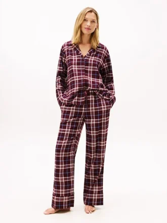Flanellen pyjama-broeken set