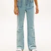 Flared-Jeans met opgestikte zakken voor kinderen Flared-Jeans met opgestikte zakken voor kinderen