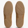 Flexibele suède penny loafer Flexibele suède penny loafer