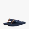 Flipflops van Monogram Canvas met borduursel Flipflops van Monogram Canvas met borduursel