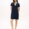 Geborduurde Hilfiger Script-polojurk Geborduurde Hilfiger Script-polojurk
