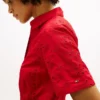 Geborduurde popeline shirtjurk met oogjes Geborduurde popeline shirtjurk met oogjes