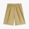 Gepleate popeline short Gepleate popeline short