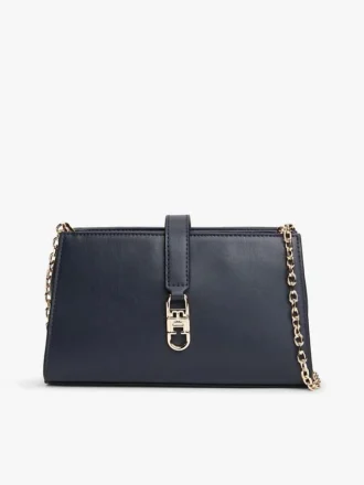 Gepolijste Monogram-schoudertas met ketting